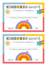 Load image into Gallery viewer, Fill in your own kindness award FREE PRIINTABLE