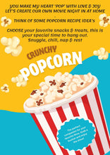 Load image into Gallery viewer, DIY Movie night activity vouchers FREE Printables