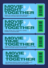 Load image into Gallery viewer, DIY Movie night activity vouchers FREE Printables