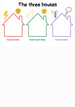 Load image into Gallery viewer, 3 homes activity FREE PRINTABLE digital download