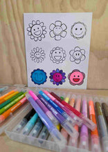 Load image into Gallery viewer, FREE Happiness flowers PRINTABLE TO DOWNLOAD