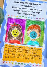 Load image into Gallery viewer, How am i feeling FREE PRINTABLE with 5 pages to download