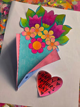 Load image into Gallery viewer, FREE PRINTABLE Sweet bunch of flowers