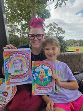 Load image into Gallery viewer, Draw yourself is colour FREE PRINTABLE digital download