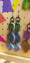 Load image into Gallery viewer, Pistachio handmade polymer clay earrings