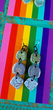 Load image into Gallery viewer, Pistachio handmade polymer clay earrings