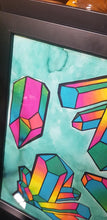 Load image into Gallery viewer, Rainbow crystal art
