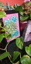 Load image into Gallery viewer, Succulent flower Australian floral tattoo inspired artwork