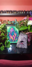 Load image into Gallery viewer, Rainbow quartz point art