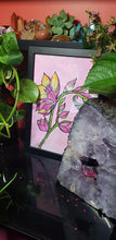 Load image into Gallery viewer, Freesia flower Australian floral tattoo inspired artwork