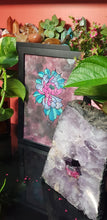 Load image into Gallery viewer, Earthy turquoise peony Australian floral tattoo inspired artwork