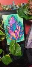Load image into Gallery viewer, Rainbow quartz point art