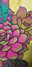 Load image into Gallery viewer, Succulents flower Australian floral tattoo inspired artwork