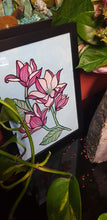 Load image into Gallery viewer, Magnolia flower Australian floral tattoo inspired artwork