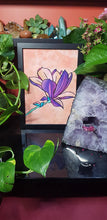 Load image into Gallery viewer, Purple magnolia flower Australian floral tattoo inspired artwork