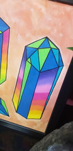 Load image into Gallery viewer, tattoo inspired crystal art