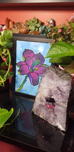Load image into Gallery viewer, Magenta magnolia flower Australian floral tattoo inspired artwork