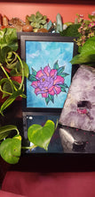 Load image into Gallery viewer, Lilac & pink peony Australian floral tattoo inspired artwork
