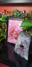 Load image into Gallery viewer, Red peony Australian floral tattoo inspired artwork