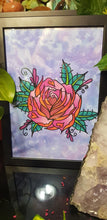 Load image into Gallery viewer, Red rose beauty flower Australian floral tattoo inspired artwork