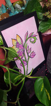 Load image into Gallery viewer, Freesia flower Australian floral tattoo inspired artwork