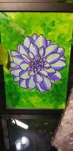 Load image into Gallery viewer, Lime succulent flower Australian floral tattoo inspired artwork