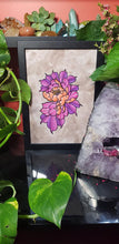 Load image into Gallery viewer, Pink & purple peony flower Australian floral tattoo inspired artwork
