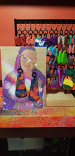 Load image into Gallery viewer, SALE $10!!!!! Pearl glitter handmade earrings polymer clay