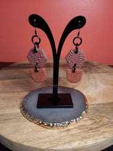 Load image into Gallery viewer, Fragrant cloves dangle handmade earrings polymer clay earthy