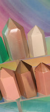 Load image into Gallery viewer, Resin crystal set in earthy forest tones