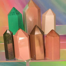 Load image into Gallery viewer, Resin crystal set in earthy forest tones