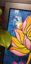 Load image into Gallery viewer, Lotus pair flower Australian floral tattoo inspired artwork