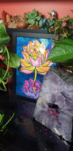 Load image into Gallery viewer, Lotus pair flower Australian floral tattoo inspired artwork