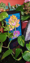 Load image into Gallery viewer, Lotus pair flower Australian floral tattoo inspired artwork