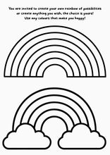 Load image into Gallery viewer, I am a rainbow of possibility FREE PRINTABLE digital download
