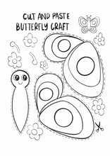 Load image into Gallery viewer, Butterfly hug activity FREE PRINTABLE digital download

