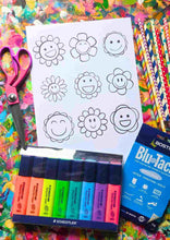 Load image into Gallery viewer, FREE Happiness flowers PRINTABLE TO DOWNLOAD
