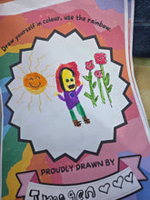 Load image into Gallery viewer, Draw yourself is colour FREE PRINTABLE digital download
