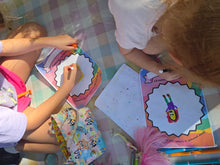 Load image into Gallery viewer, Draw yourself is colour FREE PRINTABLE digital download
