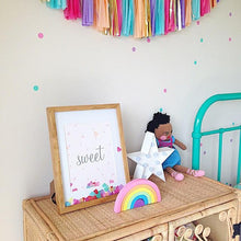 Load image into Gallery viewer, Wooden rainbow handmade toy
