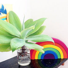 Load image into Gallery viewer, Wooden rainbow handmade toy

