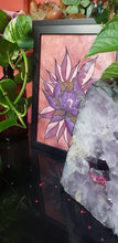 Load image into Gallery viewer, Rusty pink peony flower Australian floral tattoo inspired artwork
