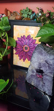 Load image into Gallery viewer, Pink gerbra flower Australian floral tattoo inspired artwork
