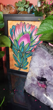 Load image into Gallery viewer, Waratah flower Australian floral tattoo inspired artwork
