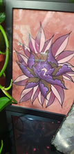 Load image into Gallery viewer, Rusty pink peony flower Australian floral tattoo inspired artwork
