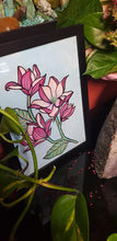 Load image into Gallery viewer, Magnolia flower Australian floral tattoo inspired artwork
