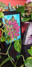 Load image into Gallery viewer, Olive lotus Australian floral tattoo inspired artwork
