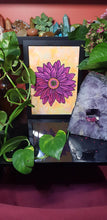 Load image into Gallery viewer, Pink gerbra flower Australian floral tattoo inspired artwork
