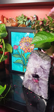 Load image into Gallery viewer, Orange dahlia flower Australian floral tattoo inspired artwork

