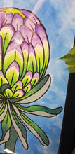 Load image into Gallery viewer, Protea Australian bush flower tattoo inspired artwork

